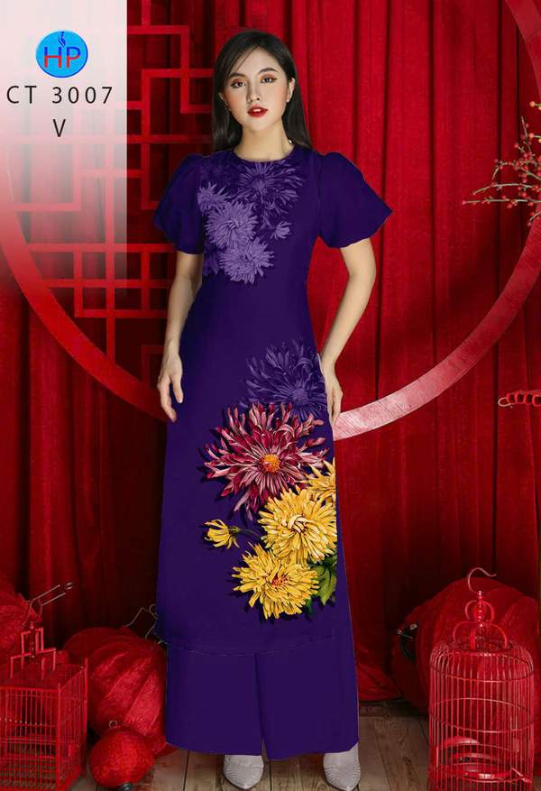 Vải Áo Dài Hoa In 3D AD CT3007 3 1762910933 362 vai ao dai hoa in 3d ad ct3007