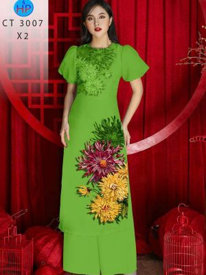 Vải Áo Dài Hoa In 3D AD CT3007 26 1762910934 143 vai ao dai hoa in 3d ad ct3007