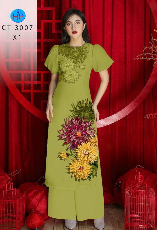 Vải Áo Dài Hoa In 3D AD CT3007 5 1762910934 47 vai ao dai hoa in 3d ad ct3007