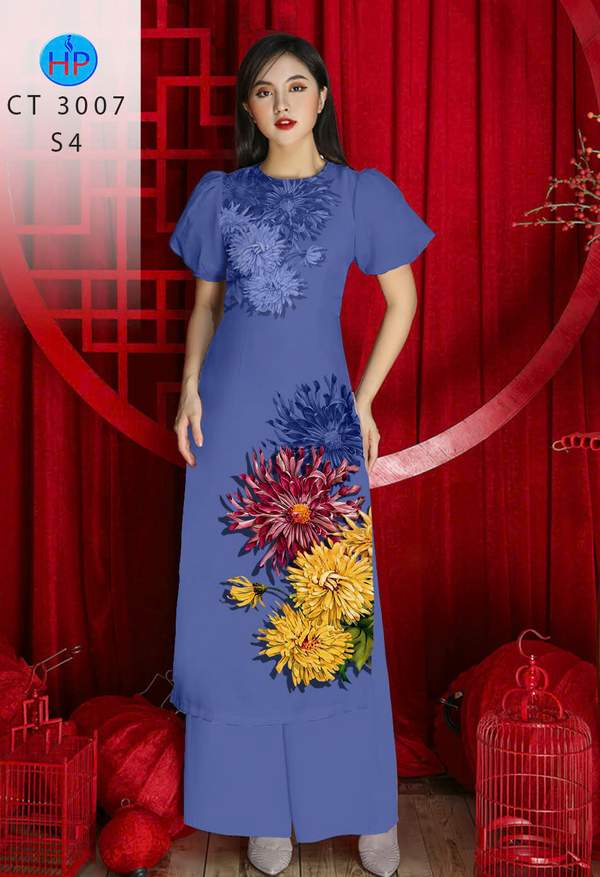 Vải Áo Dài Hoa In 3D AD CT3007 13 1762910935 323 vai ao dai hoa in 3d ad ct3007