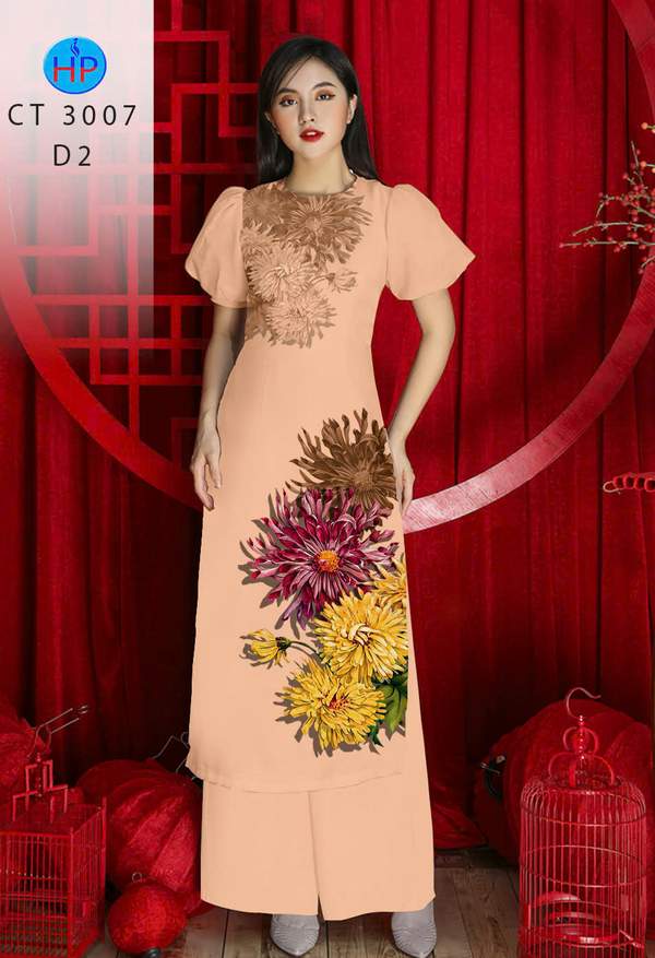 Vải Áo Dài Hoa In 3D AD CT3007 19 1762910936 159 vai ao dai hoa in 3d ad ct3007