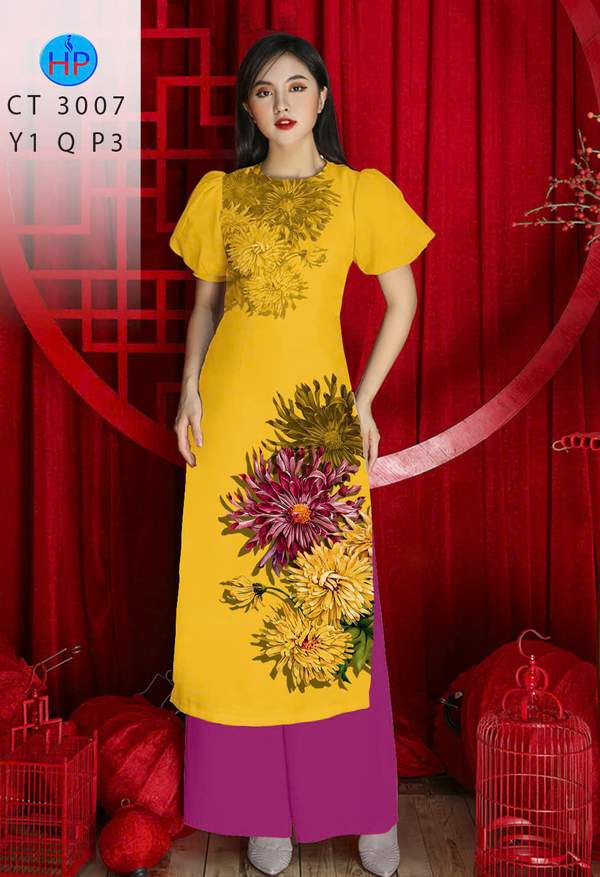 Vải Áo Dài Hoa In 3D AD CT3007 16 1762910936 544 vai ao dai hoa in 3d ad ct3007