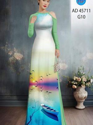 Vải Áo Dài Phong Cảnh AD 45711 23 1763016931 563 vai ao dai phong canh ad 45711