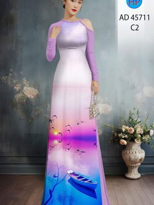 Vải Áo Dài Phong Cảnh AD 45711 21 1763016931 981 vai ao dai phong canh ad 45711