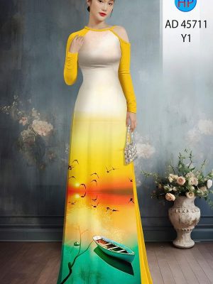 Vải Áo Dài Phong Cảnh AD 45711 27 1763016932 432 vai ao dai phong canh ad 45711