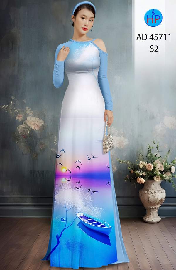 Vải Áo Dài Phong Cảnh AD 45711 9 1763016932 856 vai ao dai phong canh ad 45711