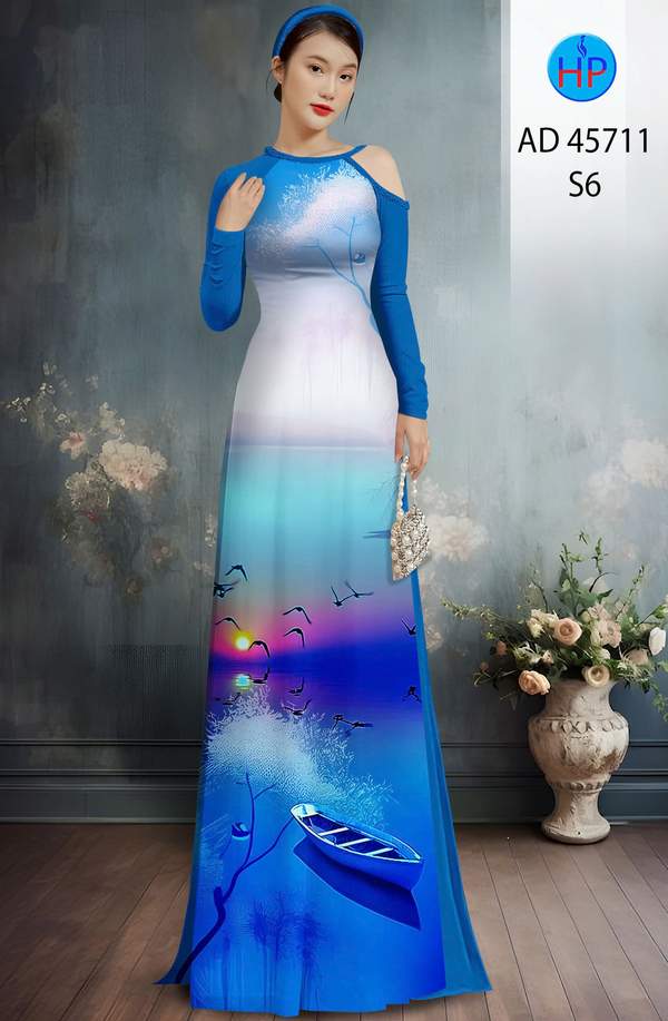 Vải Áo Dài Phong Cảnh AD 45711 15 1763016933 597 vai ao dai phong canh ad 45711