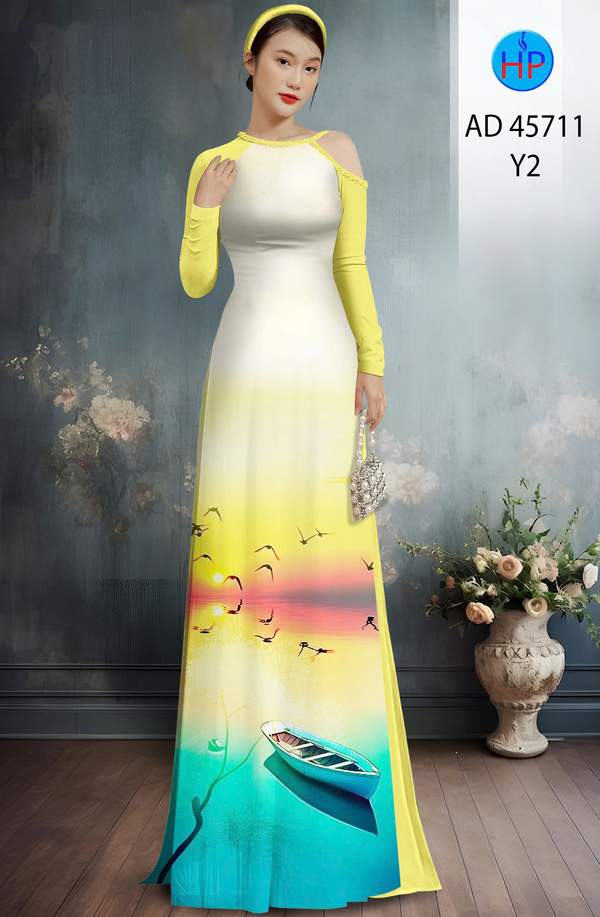 Vải Áo Dài Phong Cảnh AD 45711 13 1763016933 959 vai ao dai phong canh ad 45711
