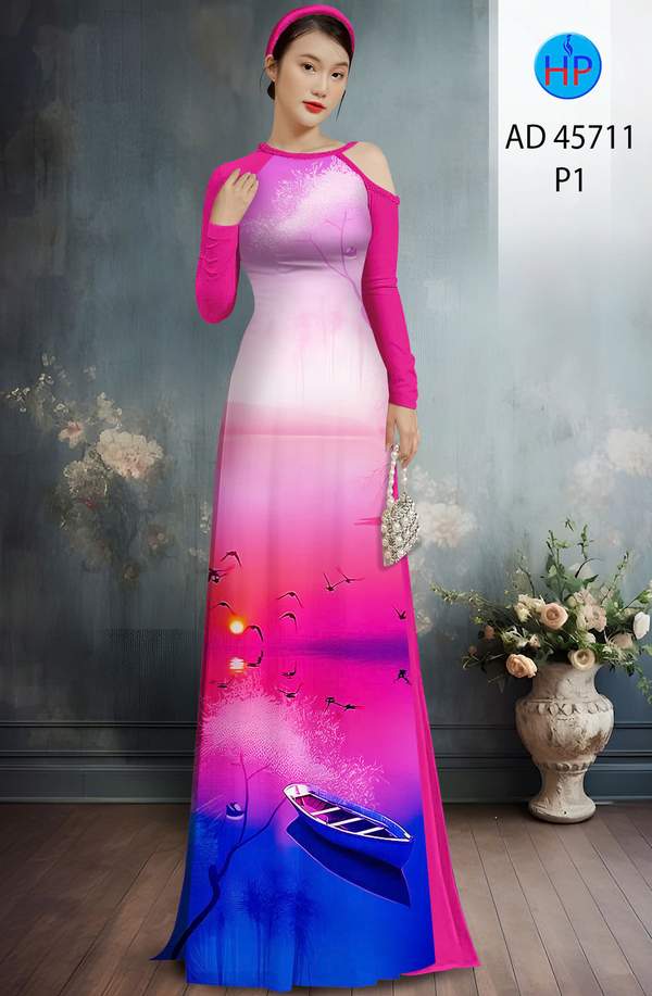 Vải Áo Dài Phong Cảnh AD 45711 17 1763016934 421 vai ao dai phong canh ad 45711
