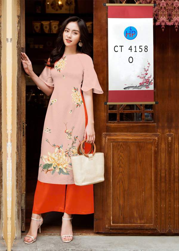 Vải Áo Dài Cách Tân Hoa Sen AD CT4158 2 1763017867 941 vai ao dai cach tan hoa sen ad ct4158