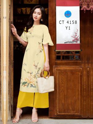 Vải Áo Dài Cách Tân Hoa Sen AD CT4158 23 1763017868 168 vai ao dai cach tan hoa sen ad ct4158