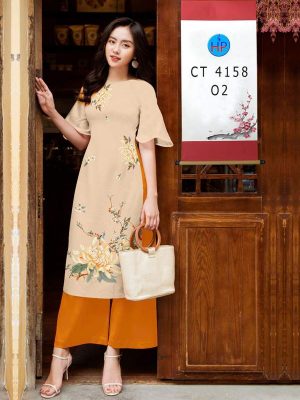 Vải Áo Dài Cách Tân Hoa Sen AD CT4158 24 1763017868 845 vai ao dai cach tan hoa sen ad ct4158