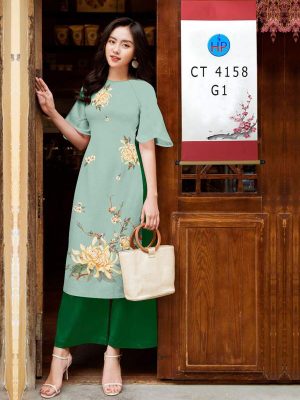 Vải Áo Dài Cách Tân Hoa Sen AD CT4158 28 1763017869 485 vai ao dai cach tan hoa sen ad ct4158