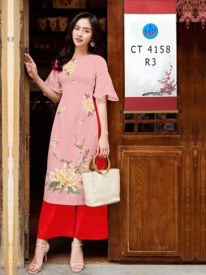Vải Áo Dài Cách Tân Hoa Sen AD CT4158 30 1763017869 615 vai ao dai cach tan hoa sen ad ct4158
