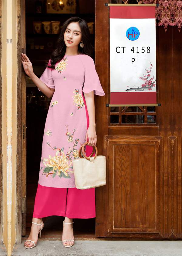 Vải Áo Dài Cách Tân Hoa Sen AD CT4158 17 1763017870 881 vai ao dai cach tan hoa sen ad ct4158