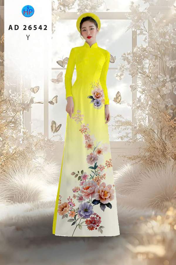Vải Áo Dài Hoa In 3D AD 26542 2 1763083698 220 vai ao dai hoa in 3d ad 26542