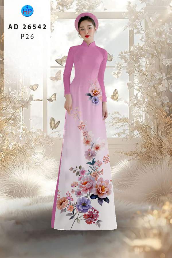 Vải Áo Dài Hoa In 3D AD 26542 8 1763083699 104 vai ao dai hoa in 3d ad 26542