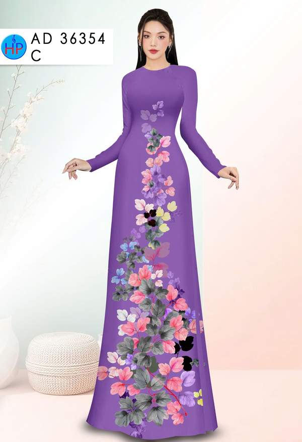 Vải Áo Dài Hoa In 3D AD 36354 4 1763172635 857 vai ao dai hoa in 3d ad 36354