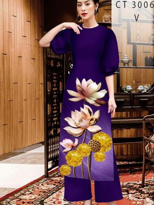 Vải Áo Dài Hoa In 3D AD CT3006 34 1763173077 703 vai ao dai hoa in 3d ad ct3006