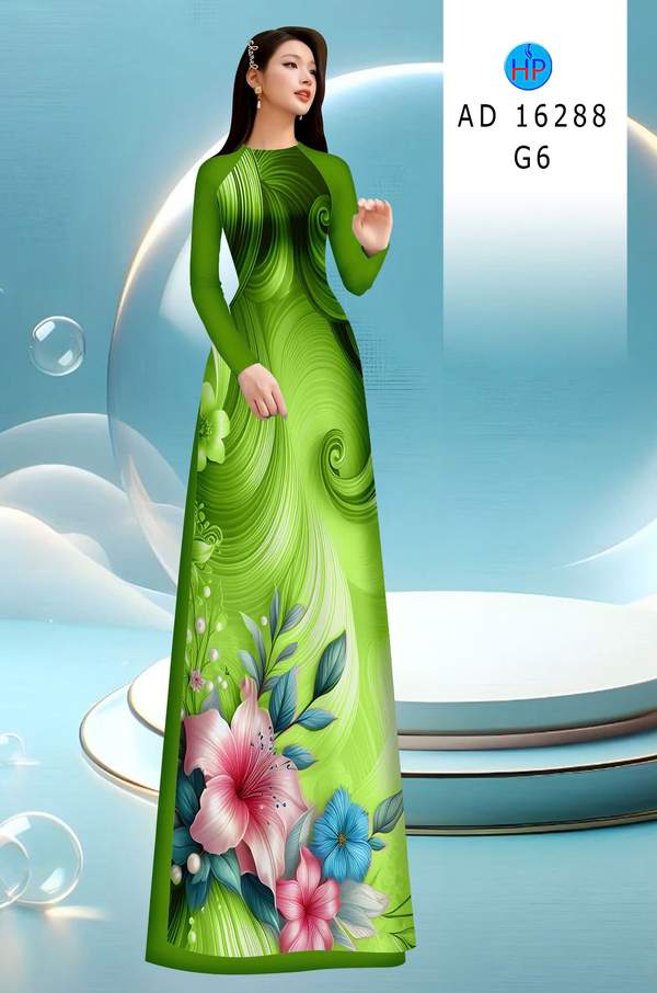 Vải Áo Dài Hoa In 3D AD 16288 6 1763174000 689 vai ao dai hoa in 3d ad 16288