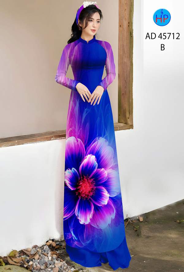 Vải Áo Dài Hoa In 3D AD 45712 4 1763362190 338 vai ao dai hoa in 3d ad 45712