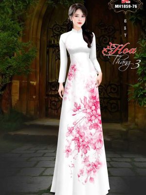 1763435050 617 vai ao dai hoa in 3d ad mh1859