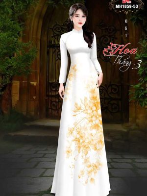 1763435052 791 vai ao dai hoa in 3d ad mh1859