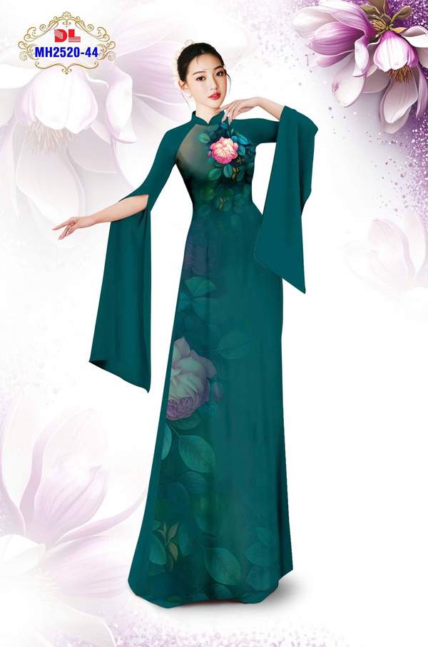 Vải Áo Dài Hoa In 3D AD MH2520 4 1763435491 390 vai ao dai hoa in 3d ad mh2520