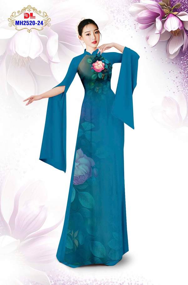 Vải Áo Dài Hoa In 3D AD MH2520 2 1763435491 519 vai ao dai hoa in 3d ad mh2520