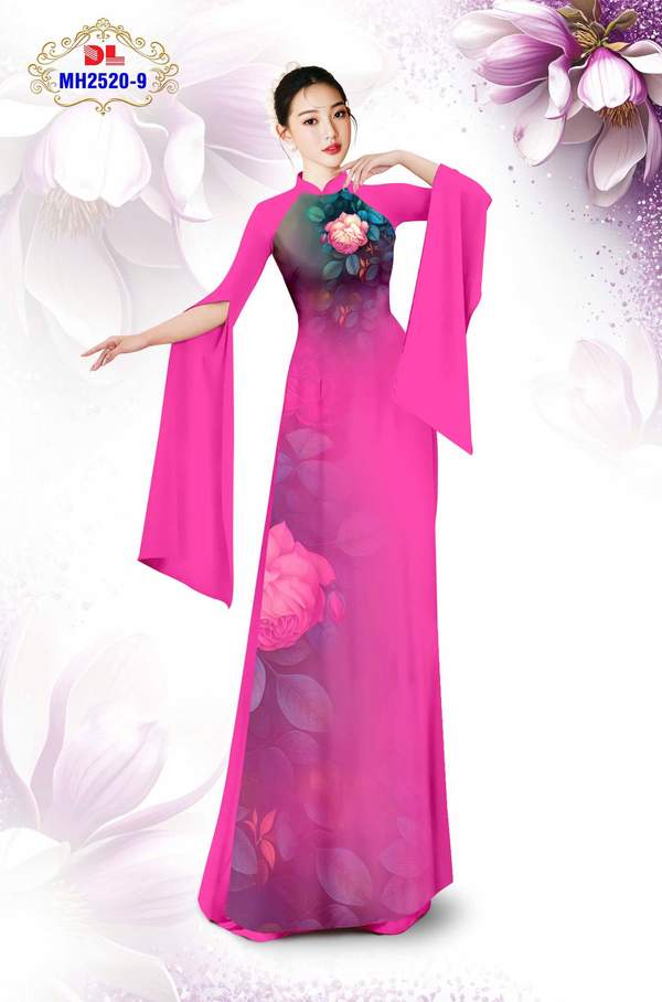 Vải Áo Dài Hoa In 3D AD MH2520 7 1763435492 233 vai ao dai hoa in 3d ad mh2520
