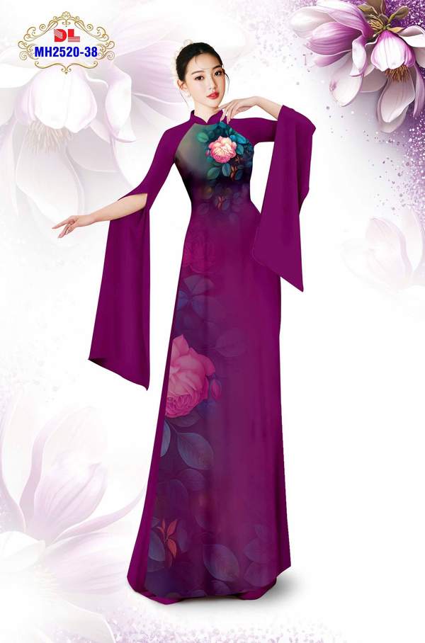 Vải Áo Dài Hoa In 3D AD MH2520 17 1763435494 390 vai ao dai hoa in 3d ad mh2520