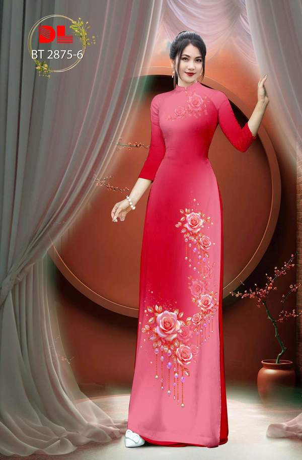 Vải Áo Dài Hoa Hồng AD BT2875 5 1763780077 807 vai ao dai hoa hong ad bt2875