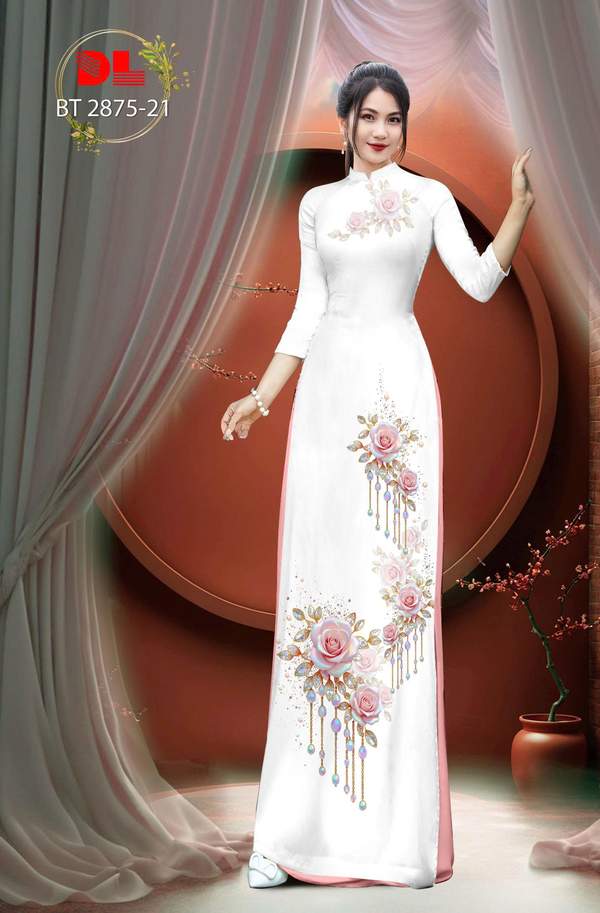 Vải Áo Dài Hoa Hồng AD BT2875 10 1763780079 200 vai ao dai hoa hong ad bt2875