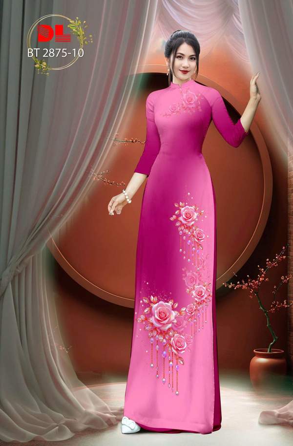Vải Áo Dài Hoa Hồng AD BT2875 13 1763780079 66 vai ao dai hoa hong ad bt2875