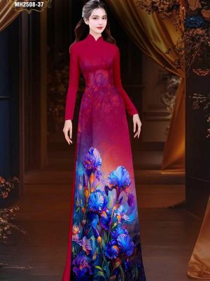 Vải Áo Dài Hoa In 3D AD MH2508 23 1763780526 52 vai ao dai hoa in 3d ad mh2508