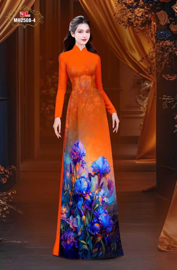 Vải Áo Dài Hoa In 3D AD MH2508 4 1763780526 548 vai ao dai hoa in 3d ad mh2508