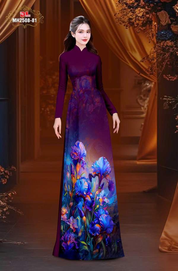 Vải Áo Dài Hoa In 3D AD MH2508 3 1763780526 952 vai ao dai hoa in 3d ad mh2508