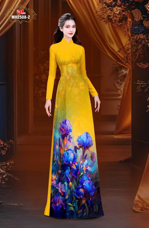 Vải Áo Dài Hoa In 3D AD MH2508 8 1763780527 646 vai ao dai hoa in 3d ad mh2508