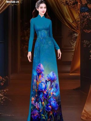 Vải Áo Dài Hoa In 3D AD MH2508 36 1763780529 51 vai ao dai hoa in 3d ad mh2508