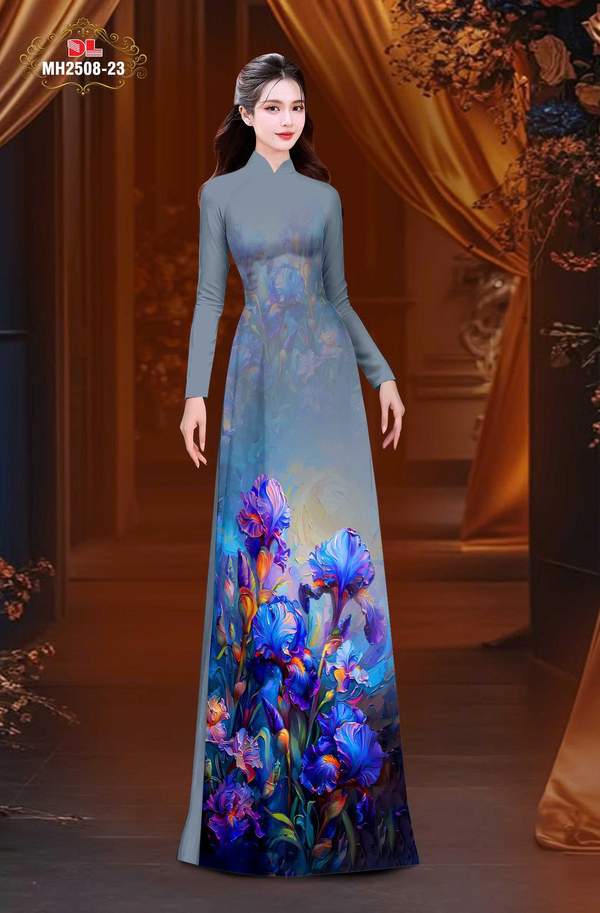 Vải Áo Dài Hoa In 3D AD MH2508 17 1763780529 84 vai ao dai hoa in 3d ad mh2508