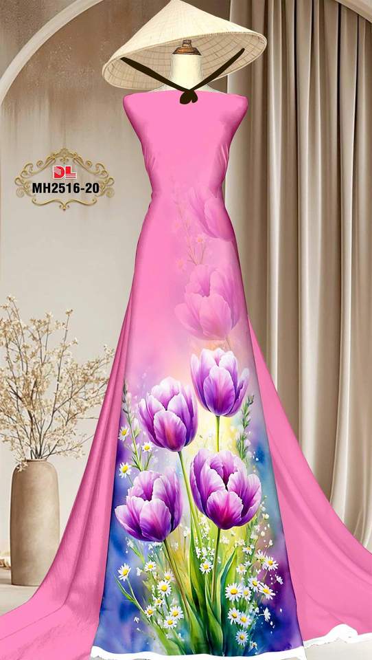 Vải Áo Dài Hoa Tulip AD MH2516 5 1763780958 322 vai ao dai hoa tulip ad mh2516