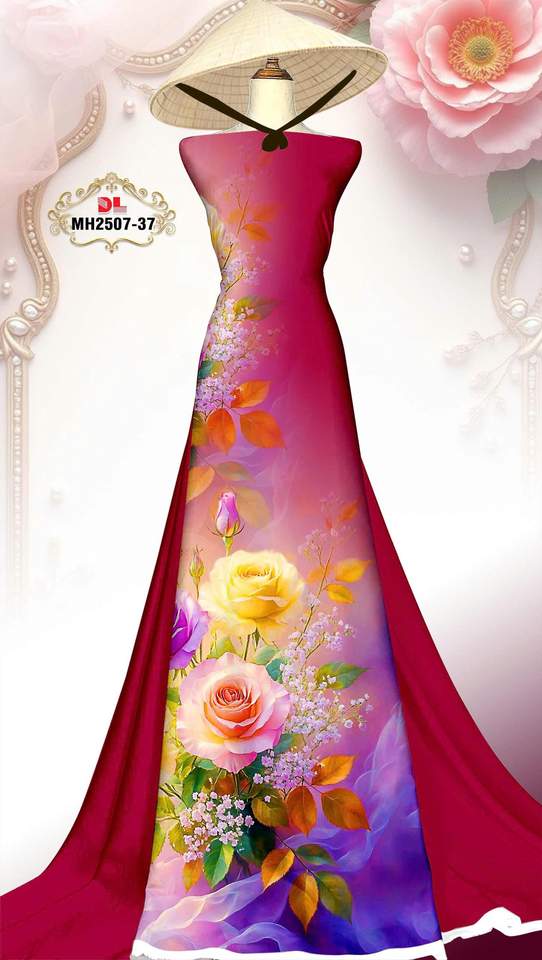 Vải Áo Dài Hoa Hồng AD MH2507 10 1763781427 555 vai ao dai hoa hong ad mh2507