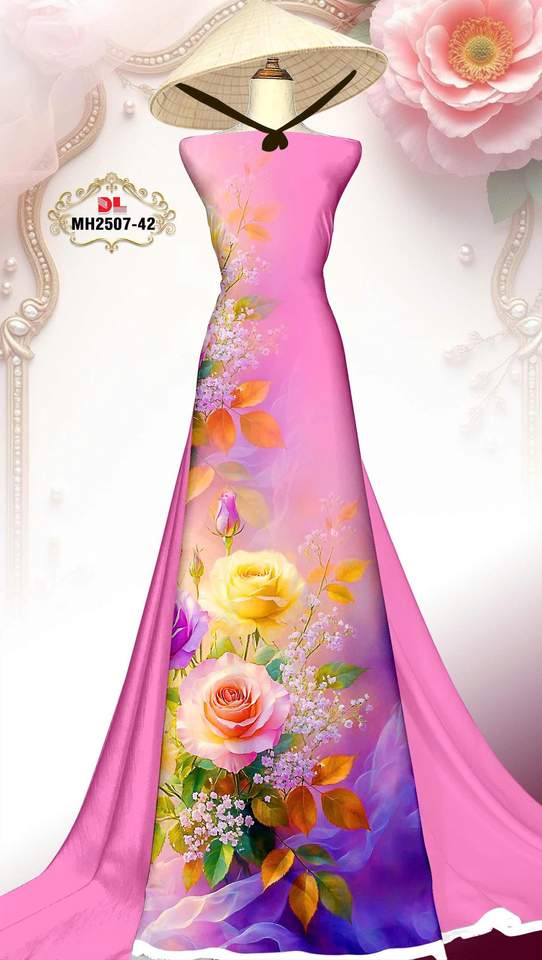 Vải Áo Dài Hoa Hồng AD MH2507 17 1763781428 84 vai ao dai hoa hong ad mh2507