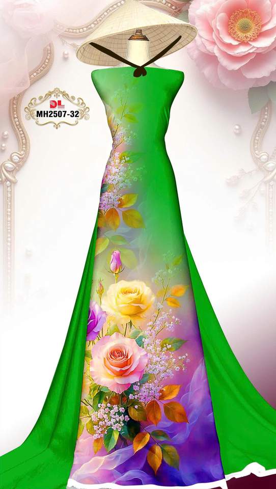 Vải Áo Dài Hoa Hồng AD MH2507 22 1763781429 875 vai ao dai hoa hong ad mh2507