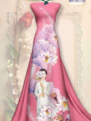 1763952810 213 vai ao dai hoa sen ad mv7017