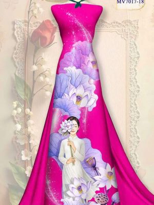 1763952812 633 vai ao dai hoa sen ad mv7017