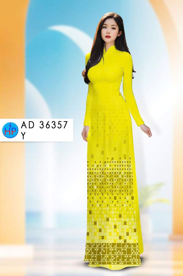 Vải Áo Dài Hoa Văn AD 36357 1 vai ao dai hoa van ad 36357