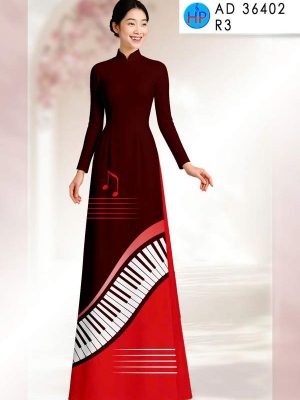 Vải Áo Dài Hình Phím Đàn AD 36402 30 vai ao dai thoi trang d6uq