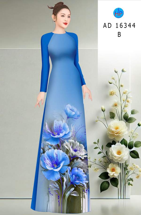 Vải Áo Dài Hoa In 3D AD 16344 3 1764725810 687 vai ao dai hoa in 3d ad 16344