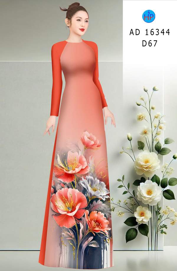 Vải Áo Dài Hoa In 3D AD 16344 4 1764725811 303 vai ao dai hoa in 3d ad 16344